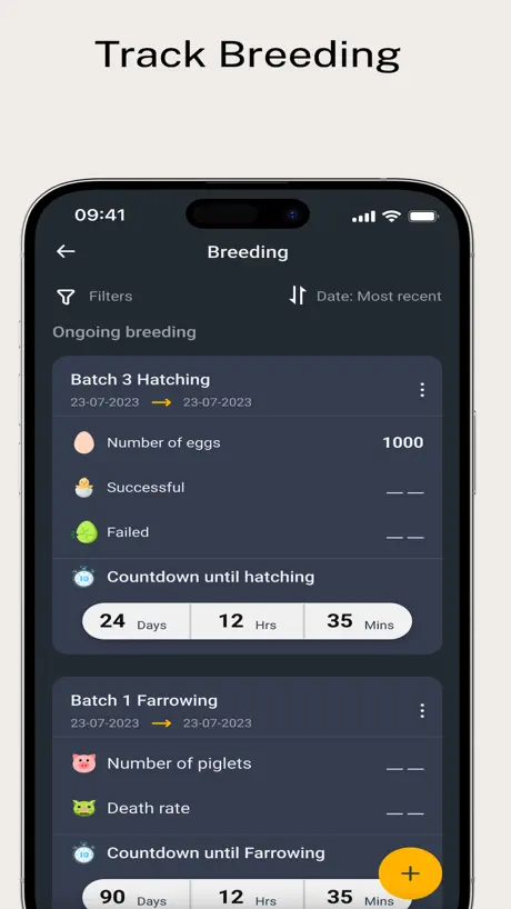 Livestock Manager Farm Tracker — Screenshots 3
