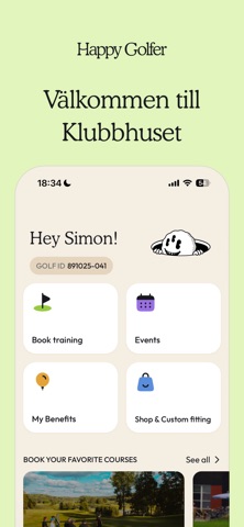 Happy Golfer iPhone screenshot 1