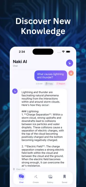 Naki AI iPhone screenshot 4