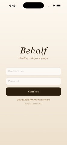 Behalf: Stand in Prayer Screenshot 2 of 3