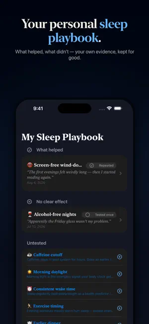 Sleep Habits: N of 1 screenshot 3