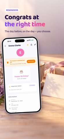Birthday Reminder & Gifts Screenshot 3 of 5