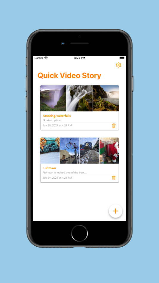 #1. Quick Video Story (iOS) 由: Yingtao Guo