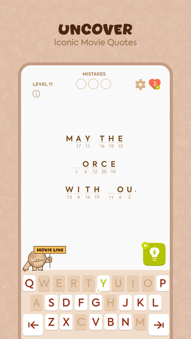 Cryptogram: Number & Word Game Screenshot
