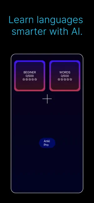 IANKI Flashcards iPhone screenshot 1