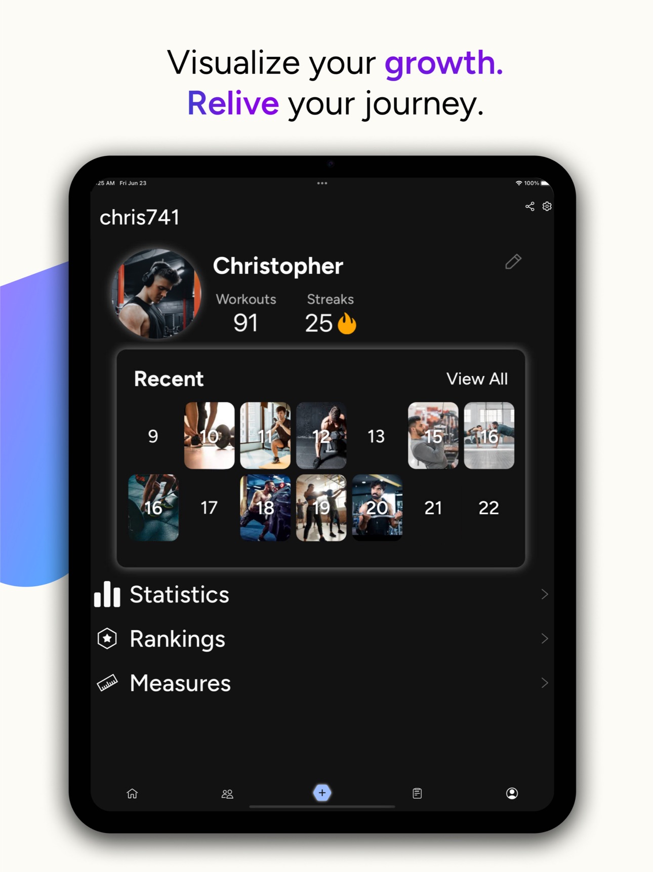 Liftoff - Ranked Gym Workouts screenshot 6