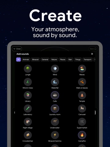 Senera - Sounds & Sleep iPad screenshot