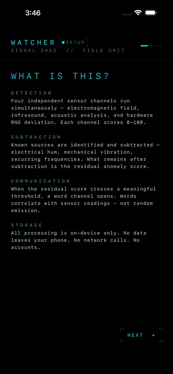 Screenshot #1 pour Signal Watcher