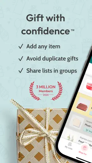 Giftster - Wish List Registry screenshot 1