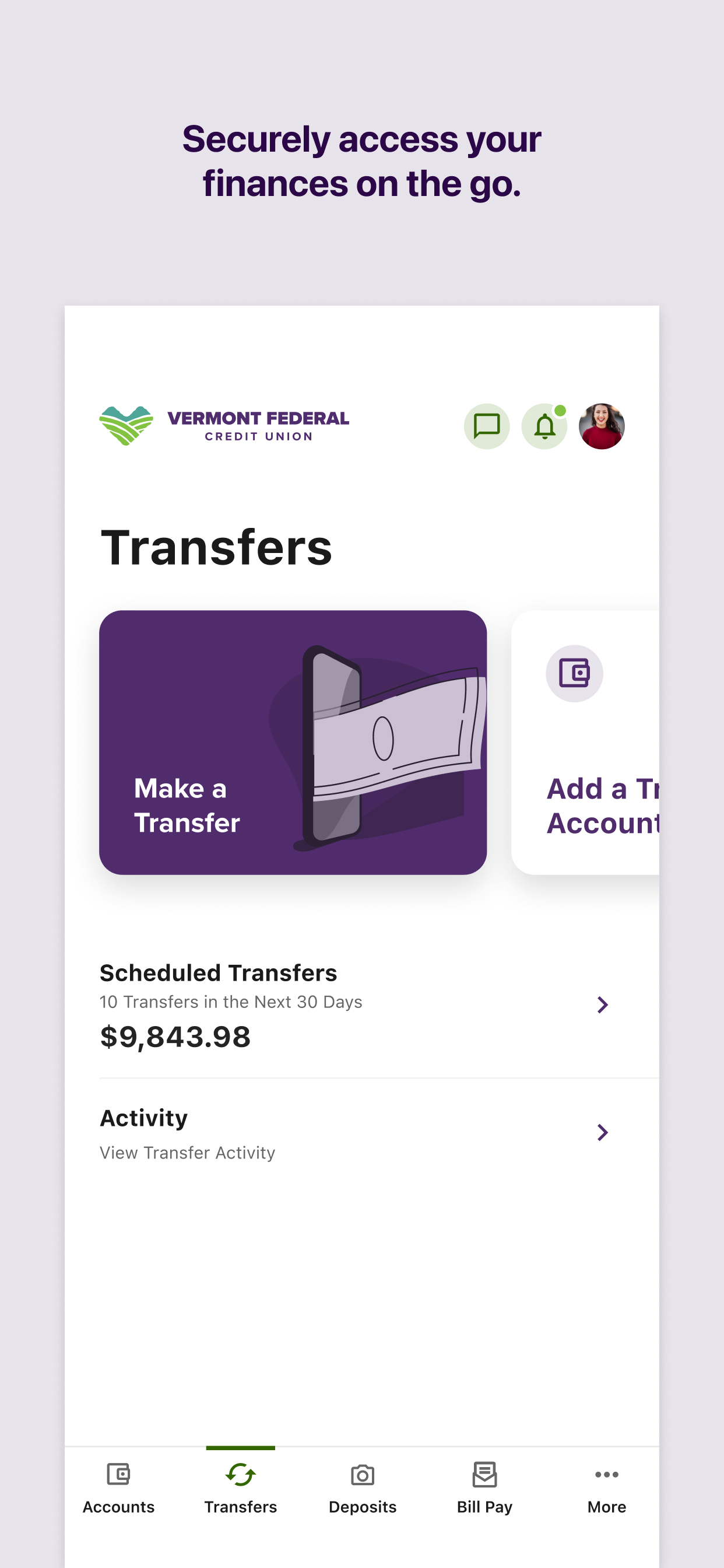 Vermont Fed CU Mobile Banking screenshot 4
