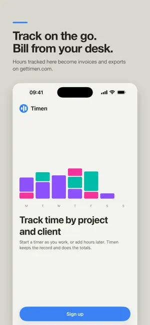 Timen - Time Tracking screenshot 4
