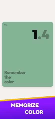 ColorTry: Color Memory Game Screenshot 2 of 4