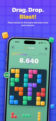 PrismFlow Block Puzzle Screenshot 1 of 5