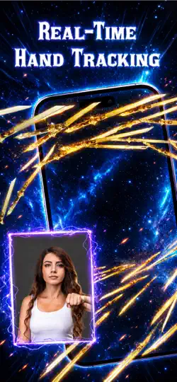 Captura de pantalla de Hand Magic: Sign Effects AR en iPhone 2
