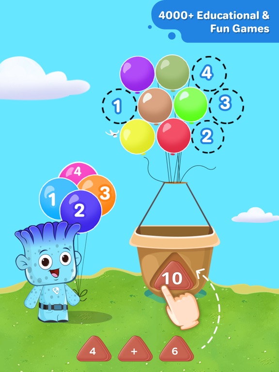 Screenshot #6 pour Shapes Letters & Numbers Games