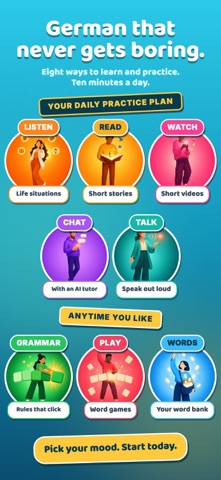 Erla: Learn German with AI Screenshot 1 of 9