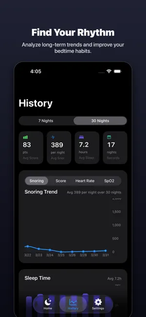 SleepDiary - 睡眠声音日记 screenshot 2