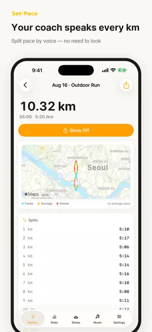 SetPace: Run & Lift screenshot 2