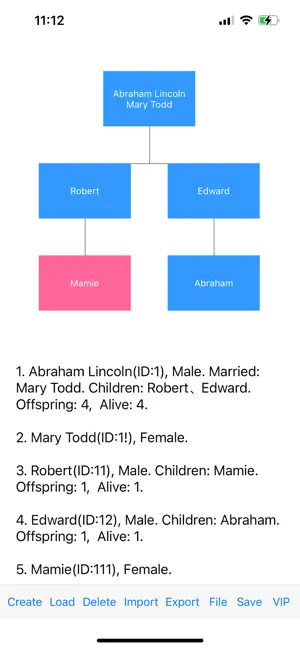 Family Tree Tool screenshot 1