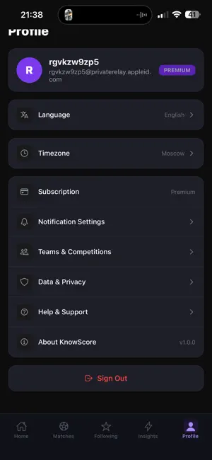 KnowScore screenshot 3
