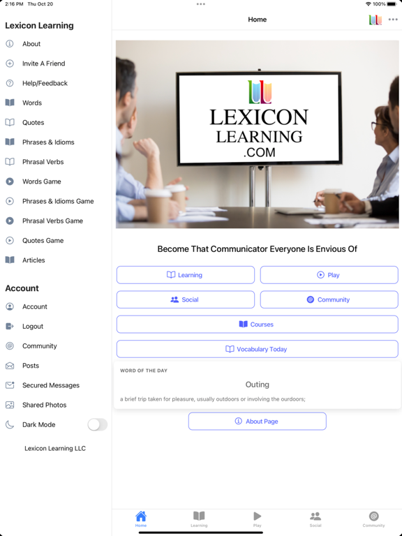 Screenshot #4 pour Lexicon Learning