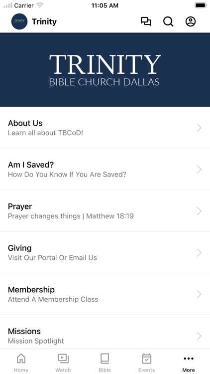 Trinity Bible Church of Dallas screenshot-3