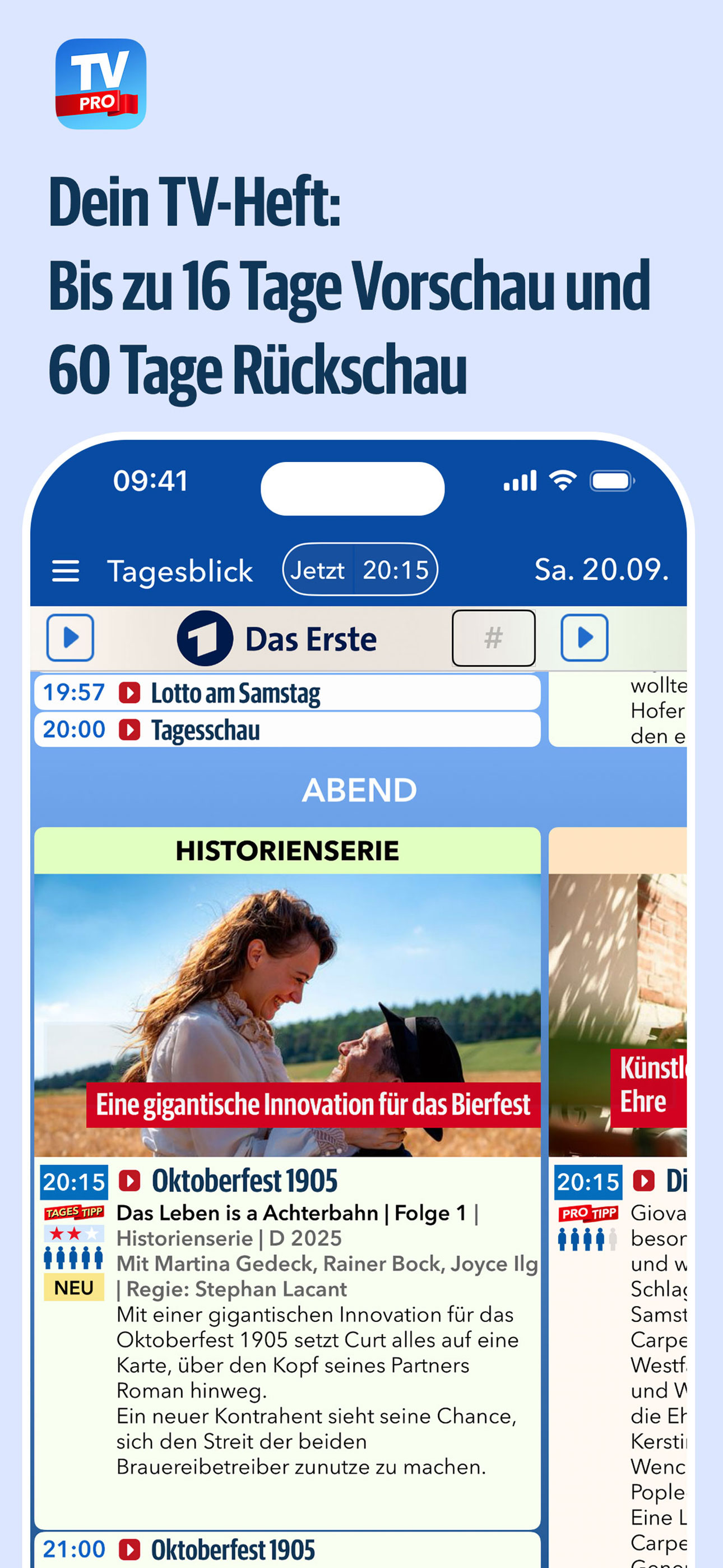 TV Pro TV-Programm + Mediathek
