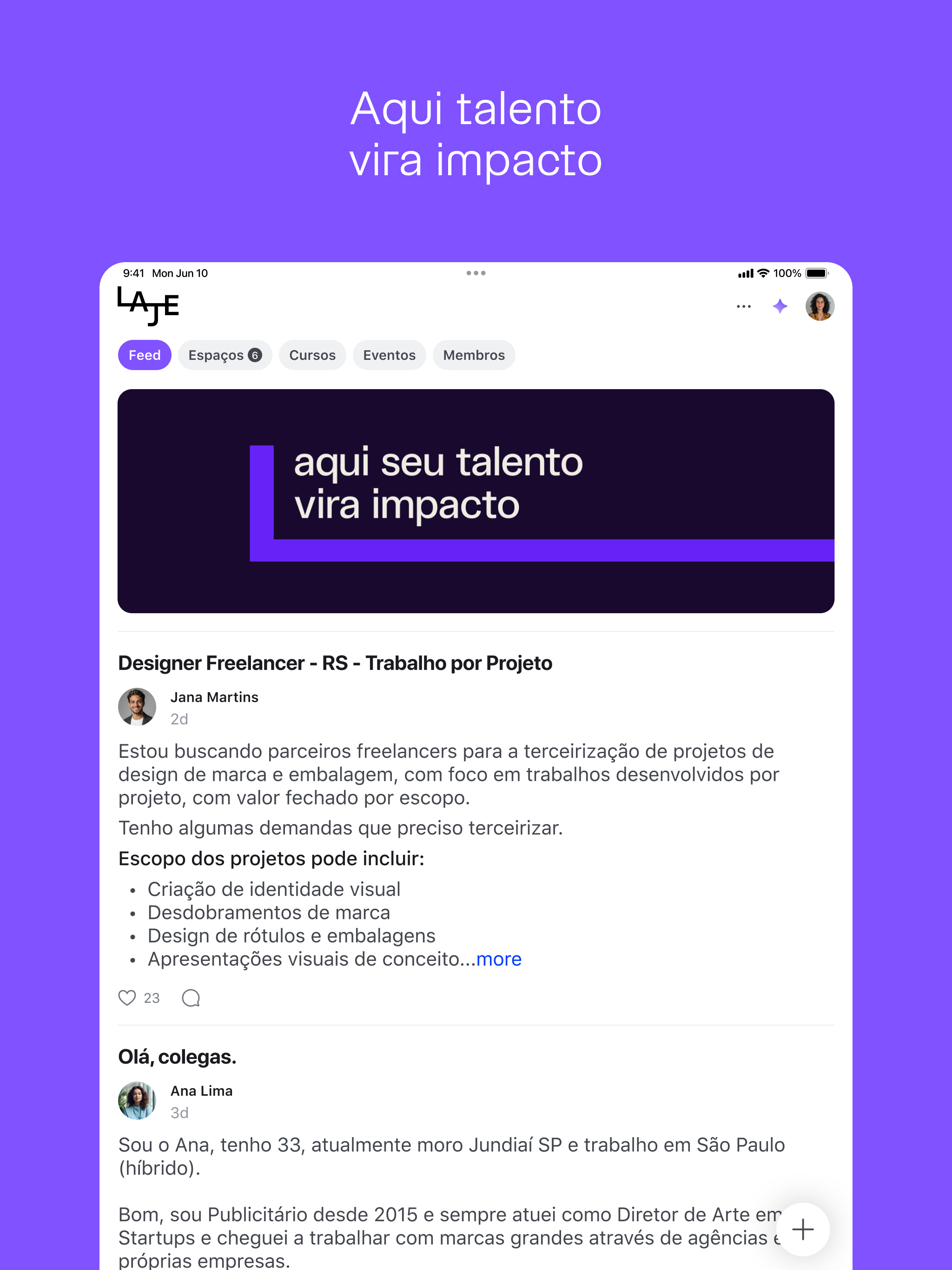 LAJE - Comunidade de Branding