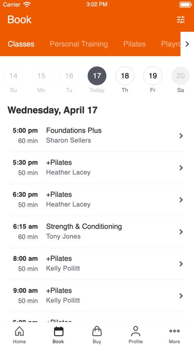 Balanced Fitness Studios Screenshot