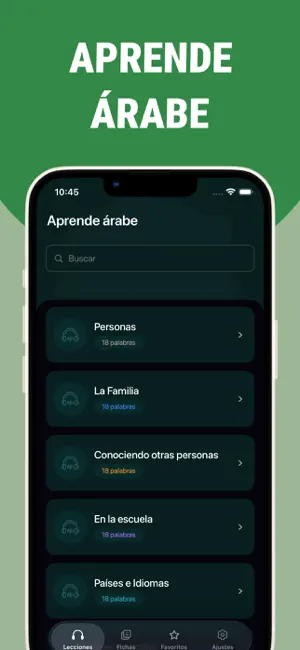Aprender árabe fácil screenshot 1