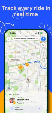 RideCircles: Kids Carpool Screenshot 3 of 7