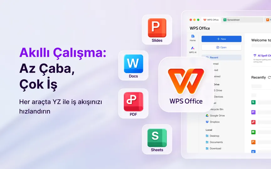WPS Office: AI Doc, PDF, Sheet iPhone Ekran Görüntüsü 9