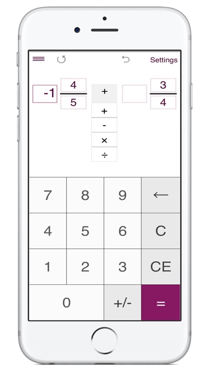 Fraction Calculator 4in1