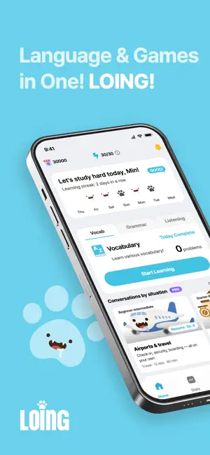 LOING: Learn Korean & Japanese screenshot 1