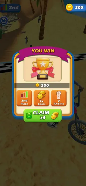 BMX Marathon Downhill Racing screenshot 3