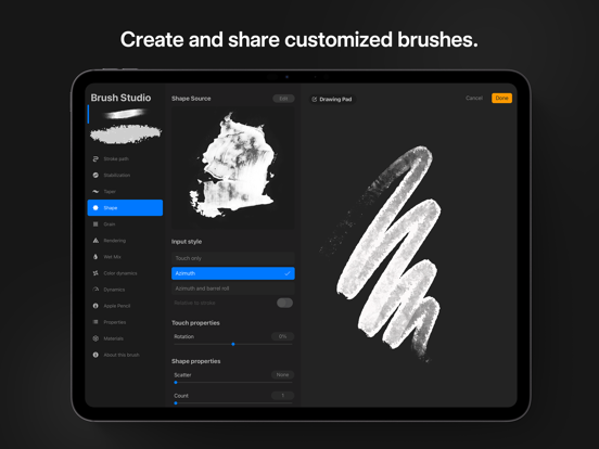 Procreate iPad app afbeelding 3