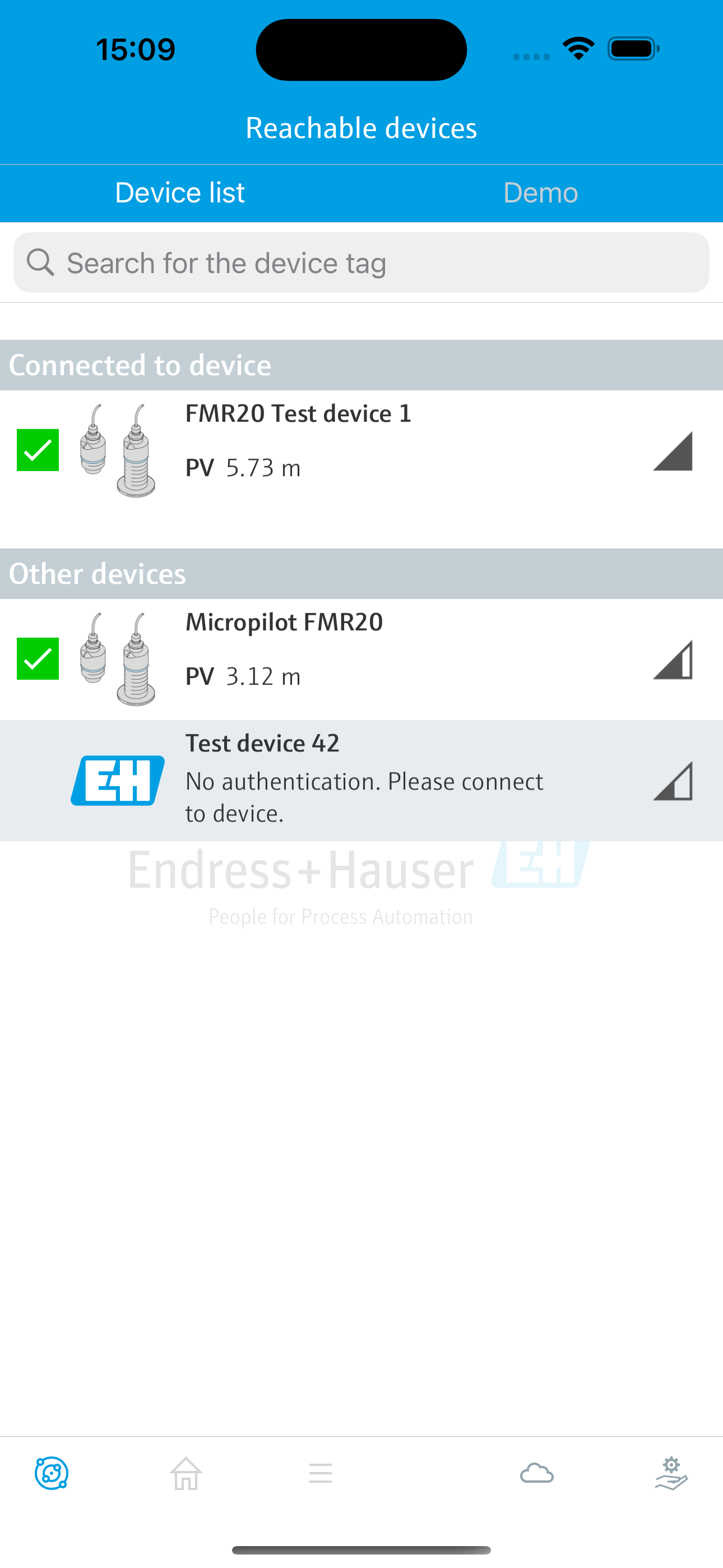 Endress+Hauser SmartBlue