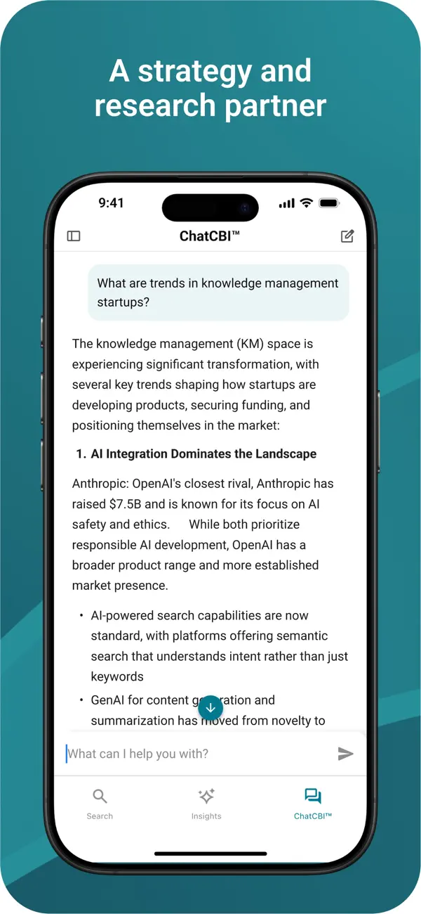 Screenshot #2 pour CB Insights