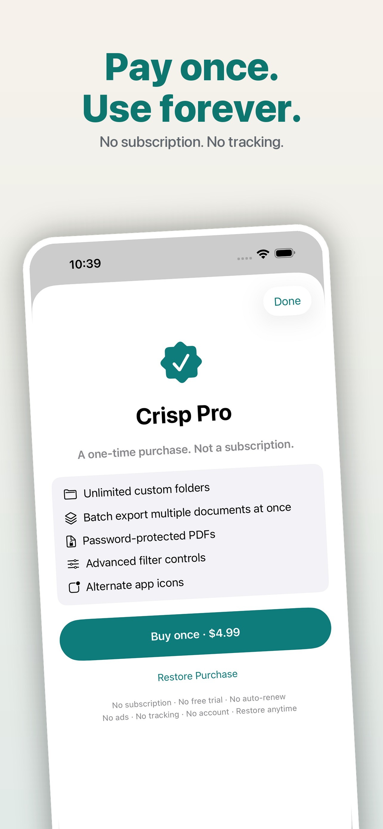 Crisp Scan screenshot 9