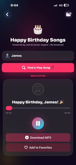Birthday Songs With Name Maker screenshot 2