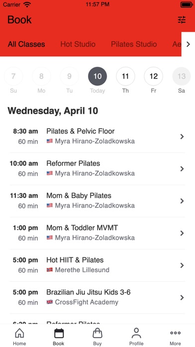 Heat Fitness Screenshot
