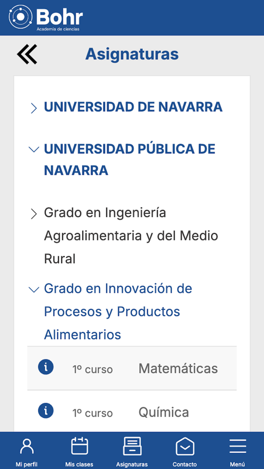 #2. Bohr - Academia de ciencias (iOS) โดย: Orden & Gestión