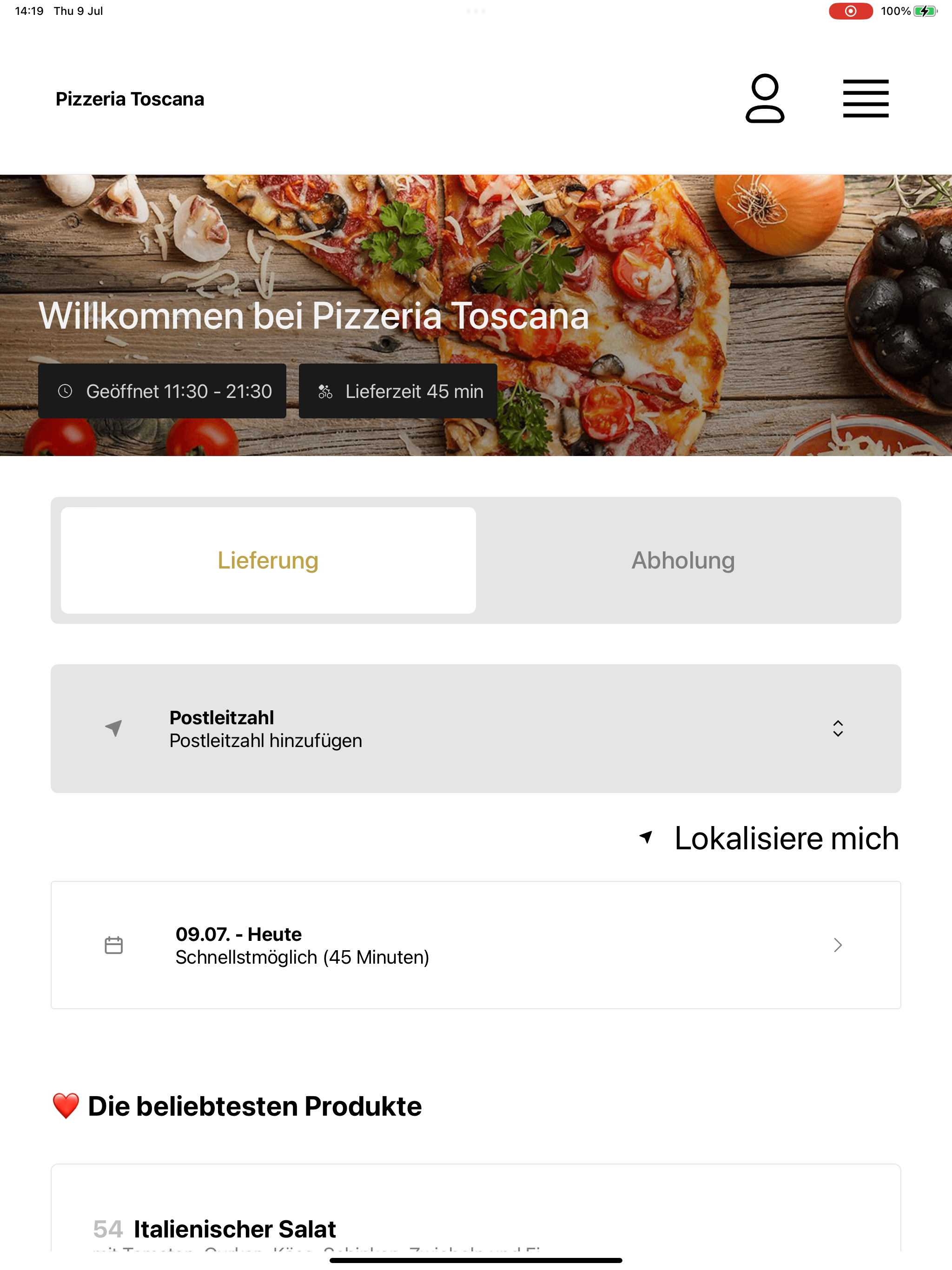 Pizzeria Toscana screenshot 14