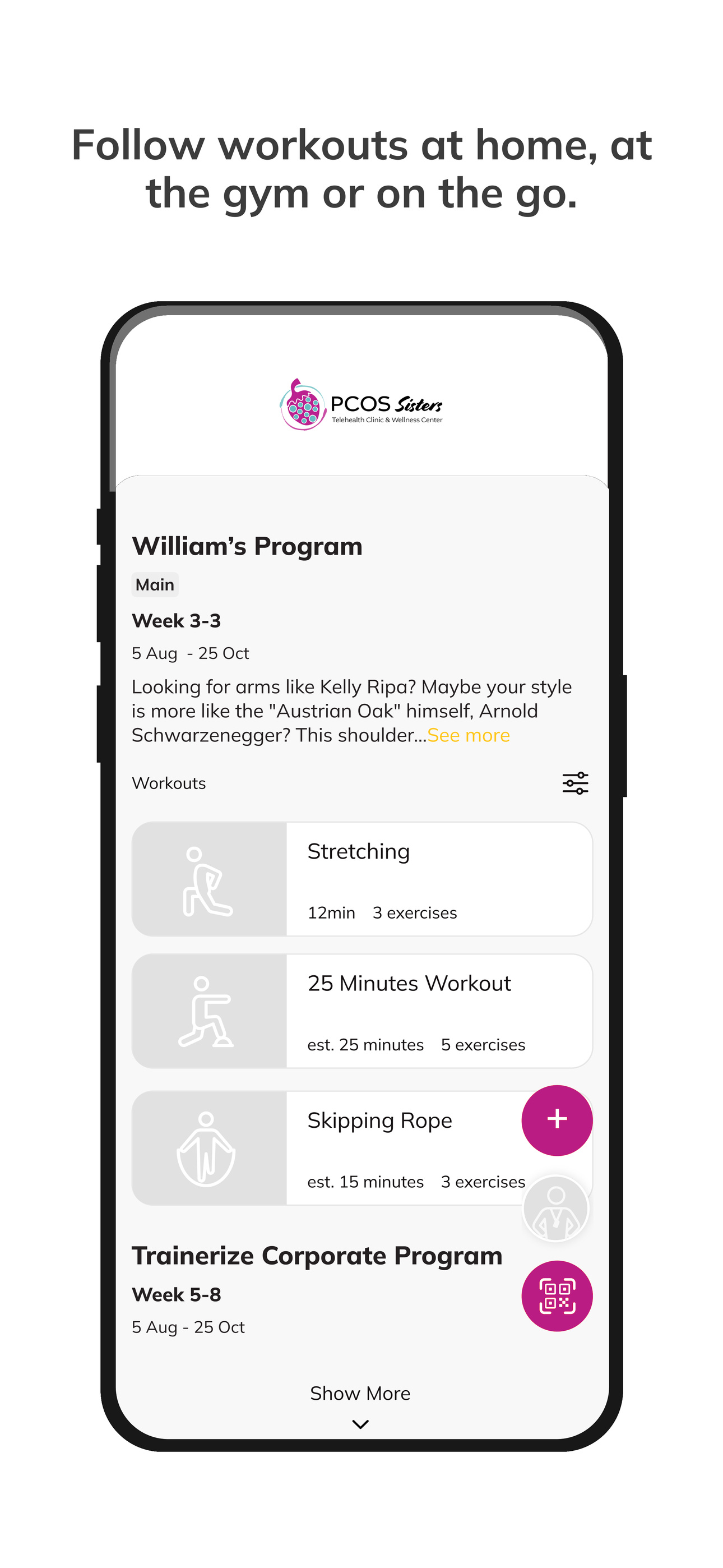 PCOS Sisters Telehealth