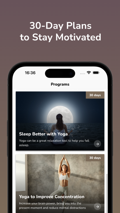 Relaxing Yoga Poses Screenshot