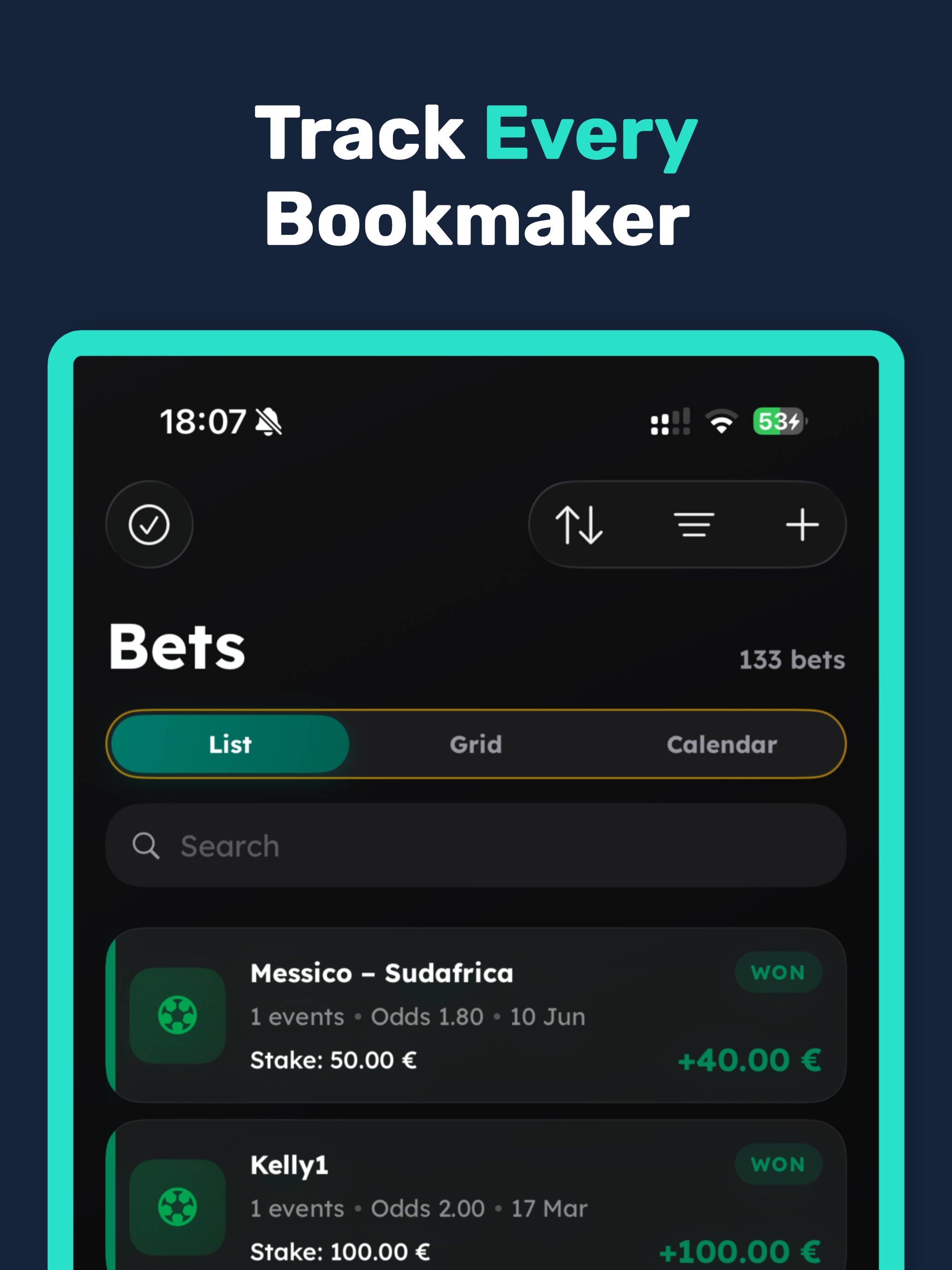 Wallbet – Improve your bets screenshot 16