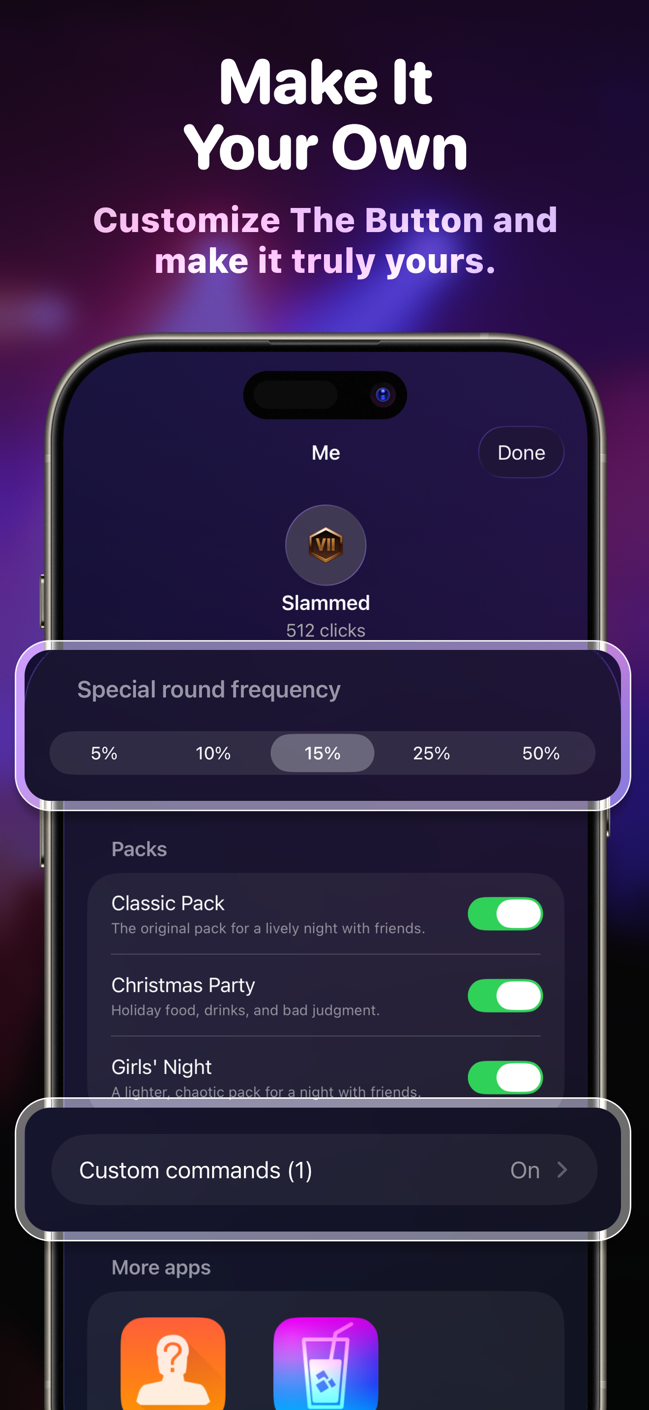 Drinking Game ("The Button") screenshot 4