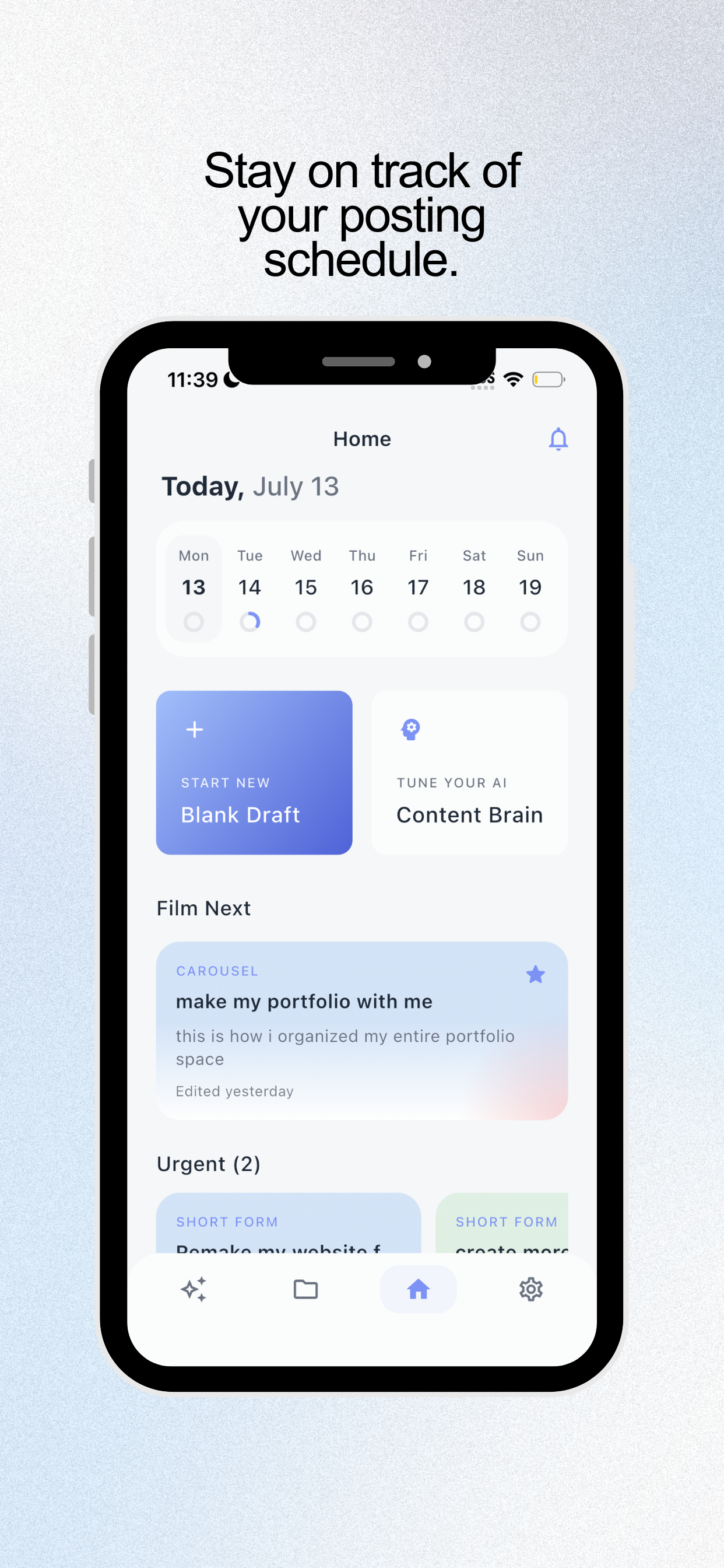Bloomo: AI Ideas & Drafts screenshot 2