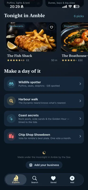 Visit Amble screenshot 8 of 8