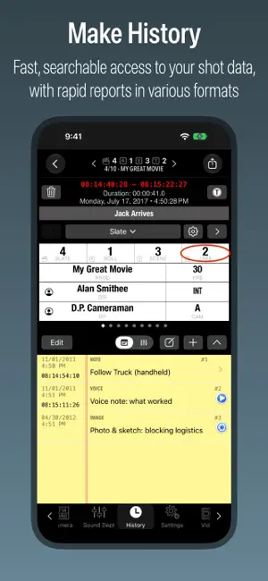 MovieSlate® 8 screenshot 4